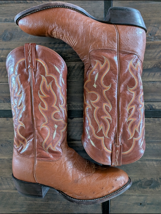 Tony Lama Other - Tony Lama CT873 Bonham 13-inch Tall Men's Exotic Boots In Size 11.5